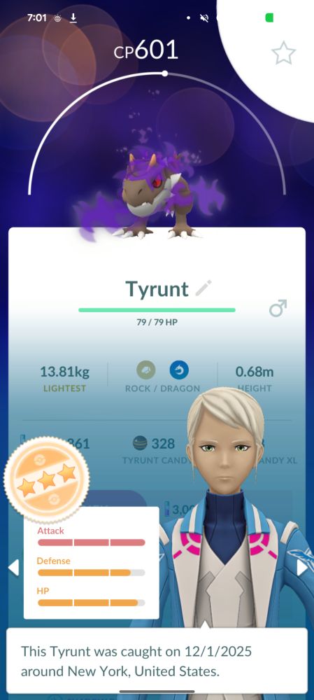 93% IV Shadow Tyrunt