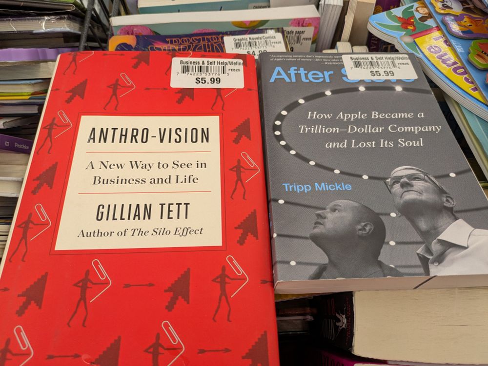 Two books for sale at Giant Tiger.