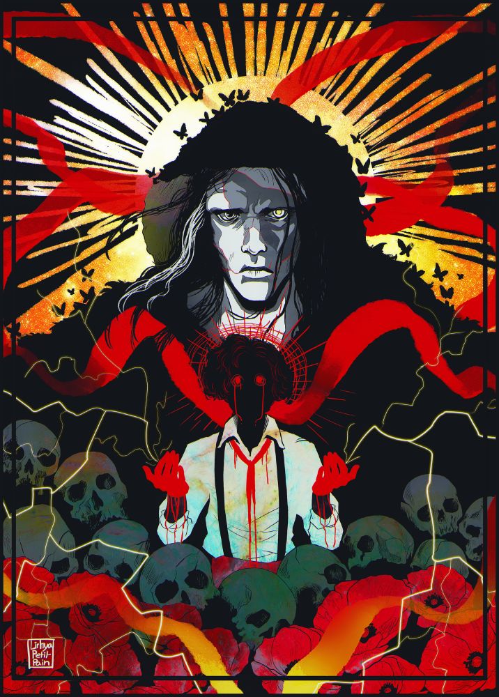 a fanart of Frankenstein by Guillermo Del Toro