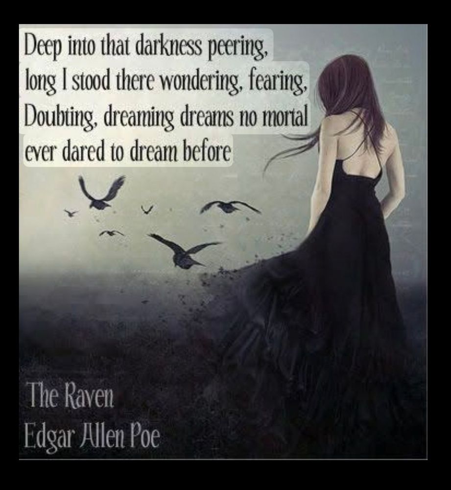 Quote from The Raven by Edgar Allen Poe. 