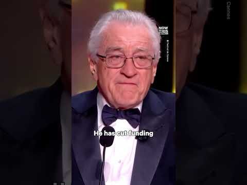 De Niro Slams Trump at Cannes