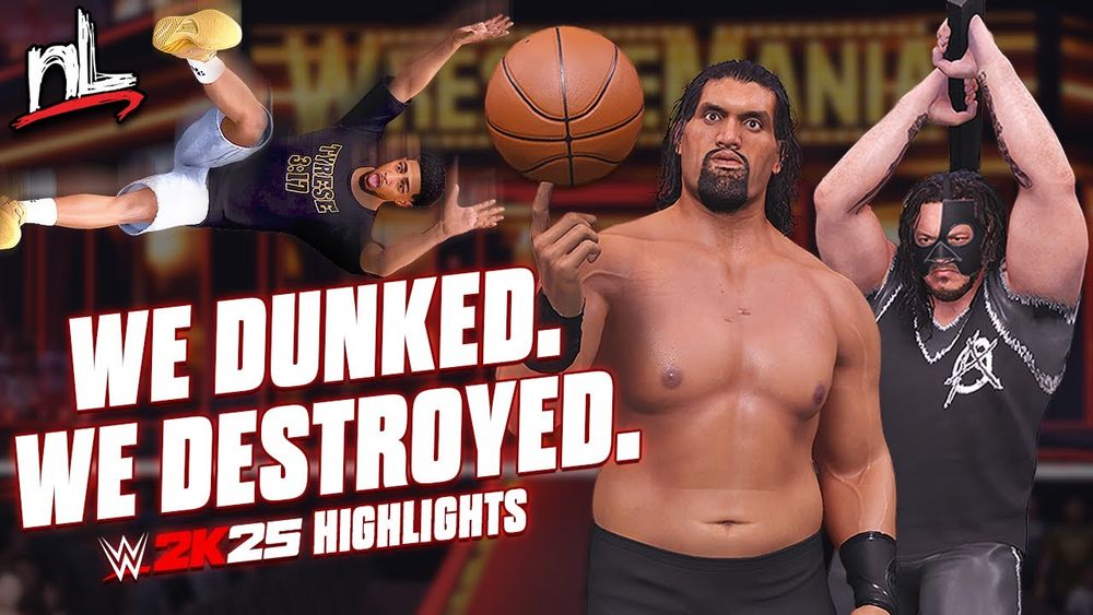 We Dunked And Destroyed. (WWE 2K25 Highlights)