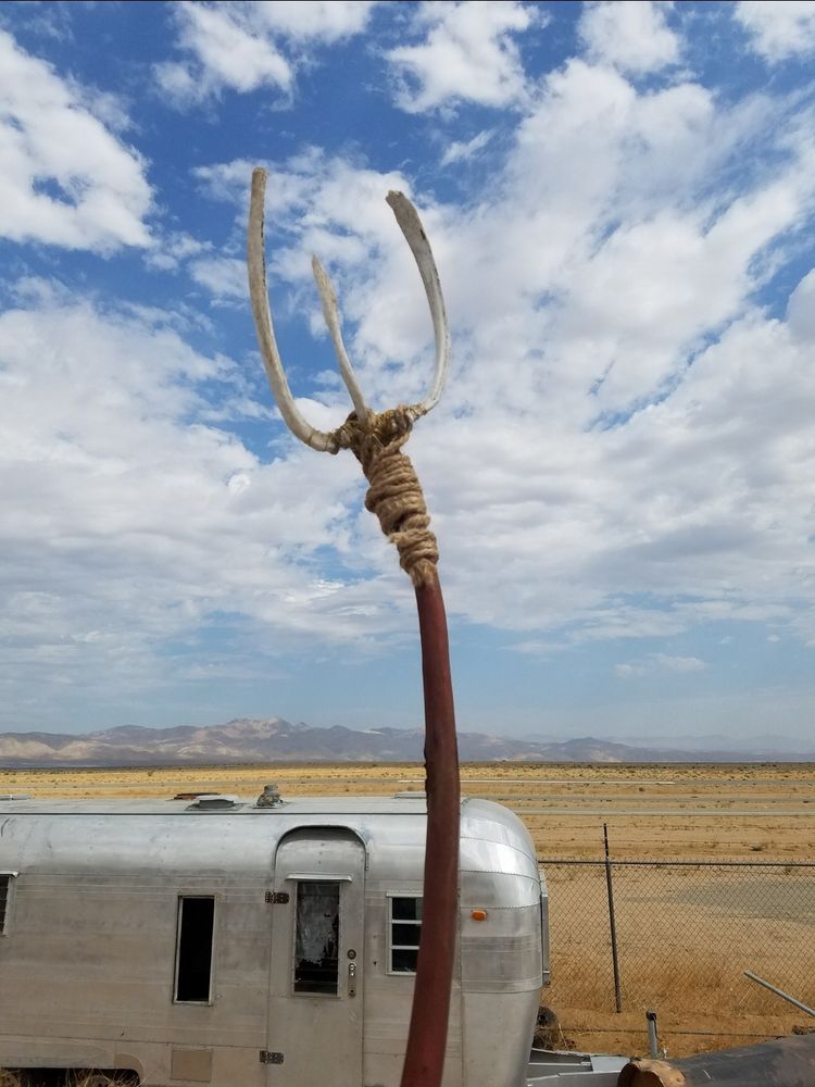 a perfectly non-criminal bone trident!!