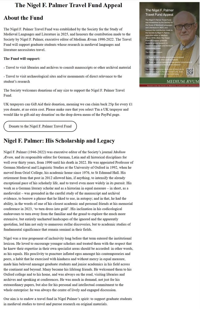 screenshot from a website with the portrait of man smiling sceptically