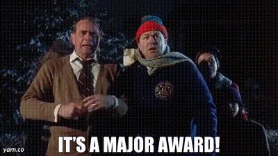 It’s a major award 