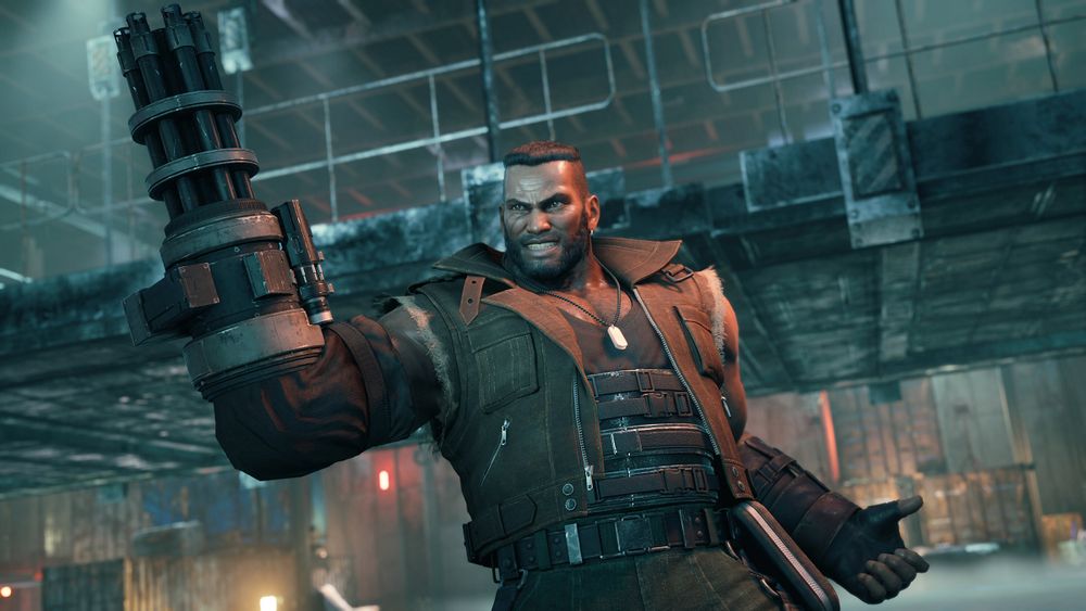 Barret Wallace from Final Fantasy 7 Remake. Terrorist.