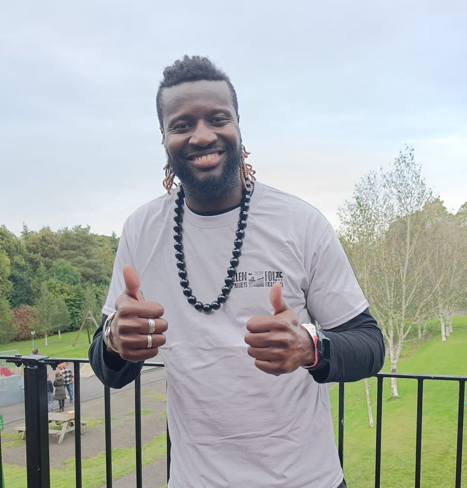 Suntou Susso at Allen Valleys Folk Festival 