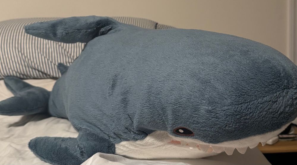 Ikea stuffie shark