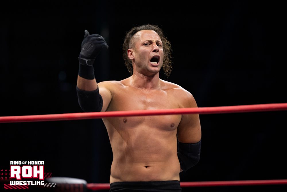 Matt Taven welcoming the challenge