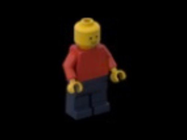 low quality lego man