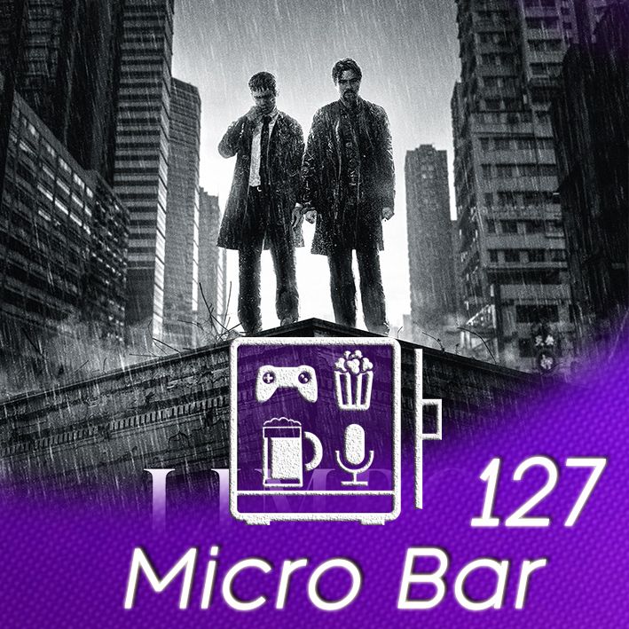 Pochette du MicroBar 127 avec l'affiche du film Limbo en fond et les logos, numéro d'épisode et nom du podcast en bas de l'image