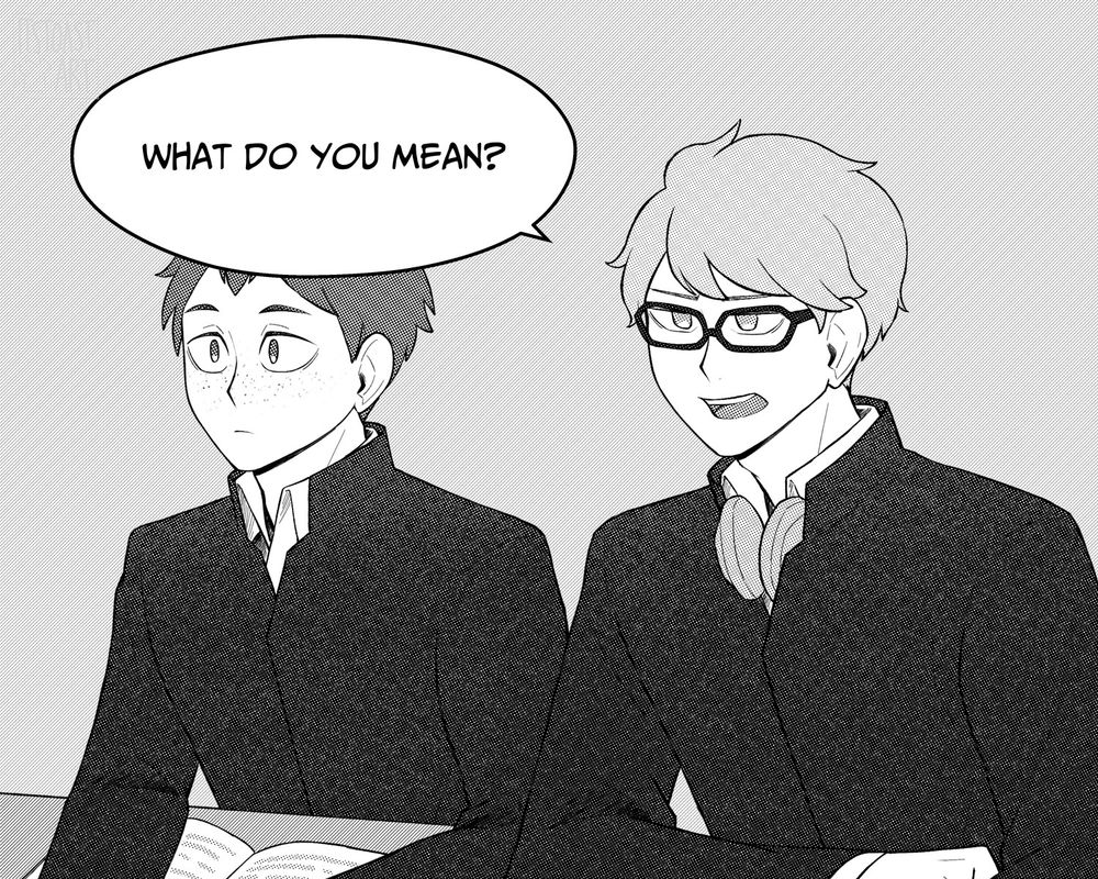 page 2

tsukishima: what do you mean?