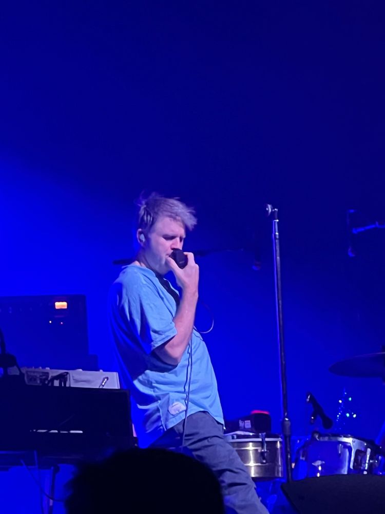 James Murphy serenading live 