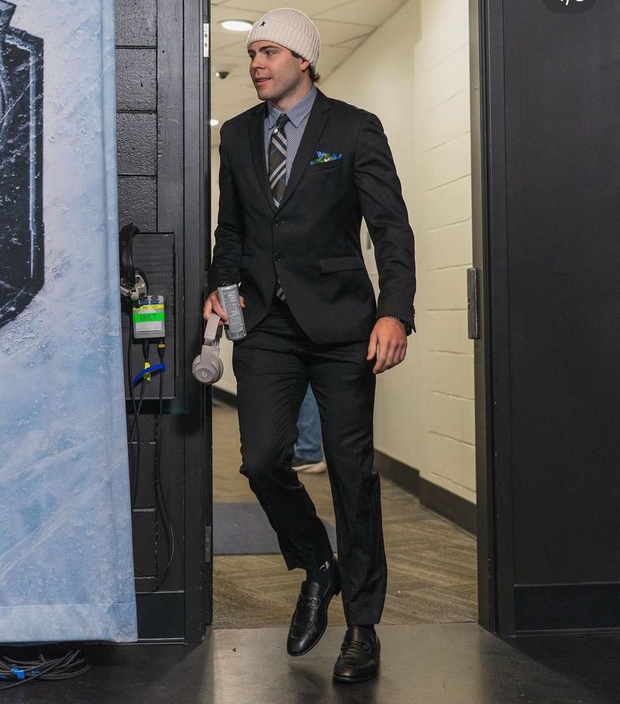 jake debrusk walk in photo for 10/26 game 
