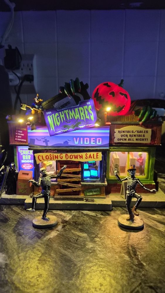 Lemax Spooky Town Nightmares Video