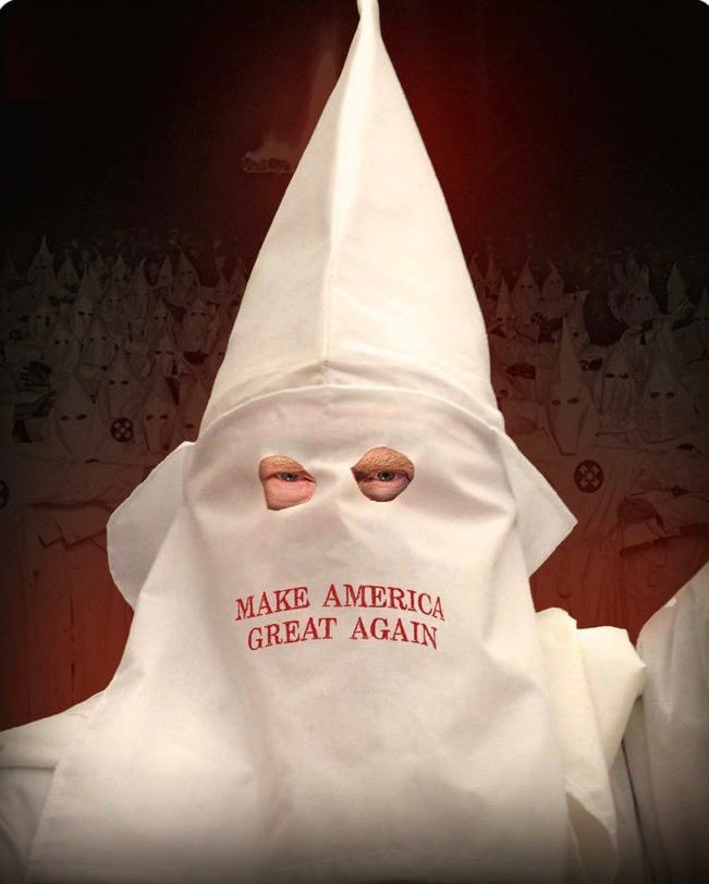 The Republican Party is openly aligned with Nazis and the KKK. 

Protest and call them out at every opportunity. 

Do NOT be genteel with them. 

They "crossed the Rubicon" and there is no going back. This is who they are. 

https://www.reuters.com/investigations/american-nazis-aryan-freedom-network-is-riding-high-trump-era-2025-08-08/