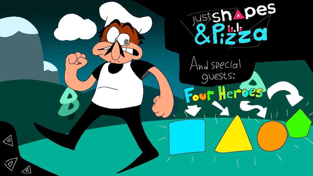 Just Shapes and Pizza 