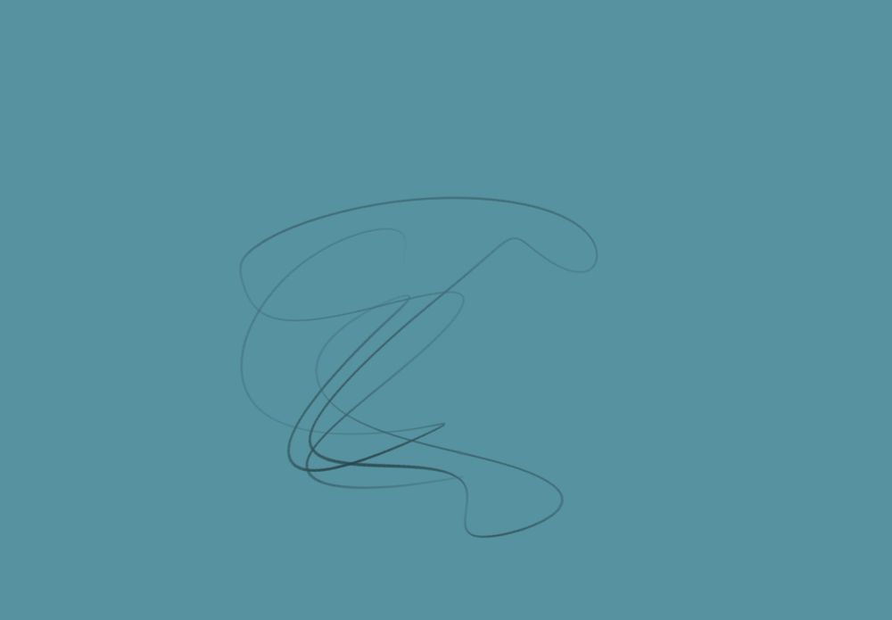 A scribbled used to prompt a drawing. Used by artist as an exercise or warmup. 