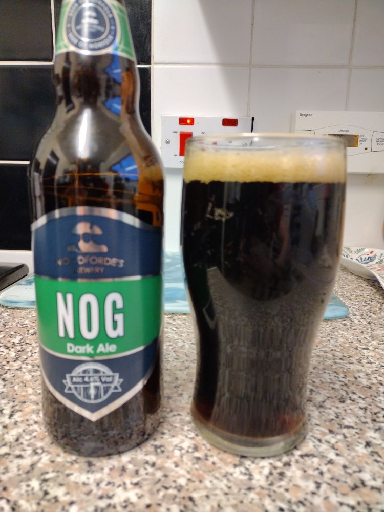 A pint of Woodforde's Nog