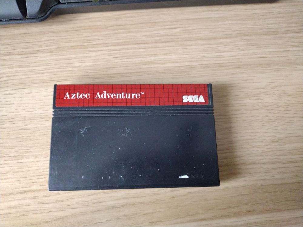 Aztec Adventure cartridge for Sega Master System