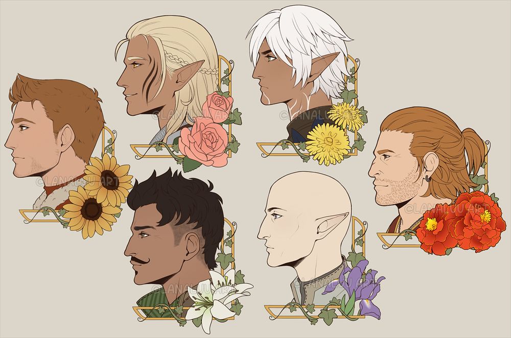 Dragon Age pin designs, the boyyysss
