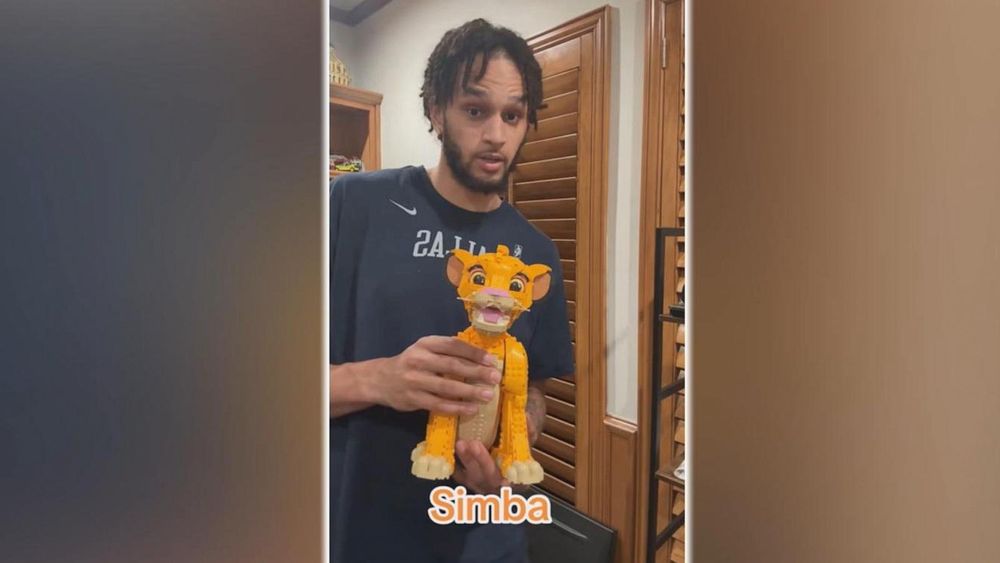 WATCH: Basketball stars show off LEGO skills