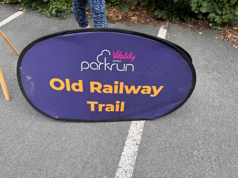 Old Railway Trail parkrun pop-up