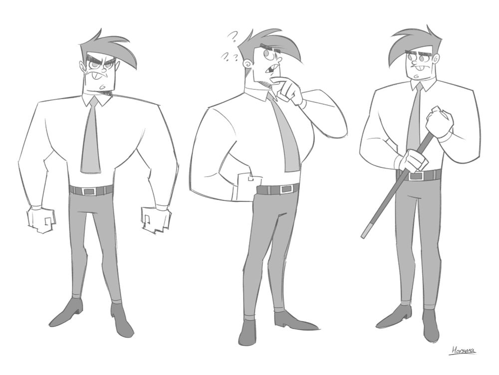 4: Timmy can’t stand this shit anymore
5: Timmy thinking
6: Timmy holding Peri’s cane