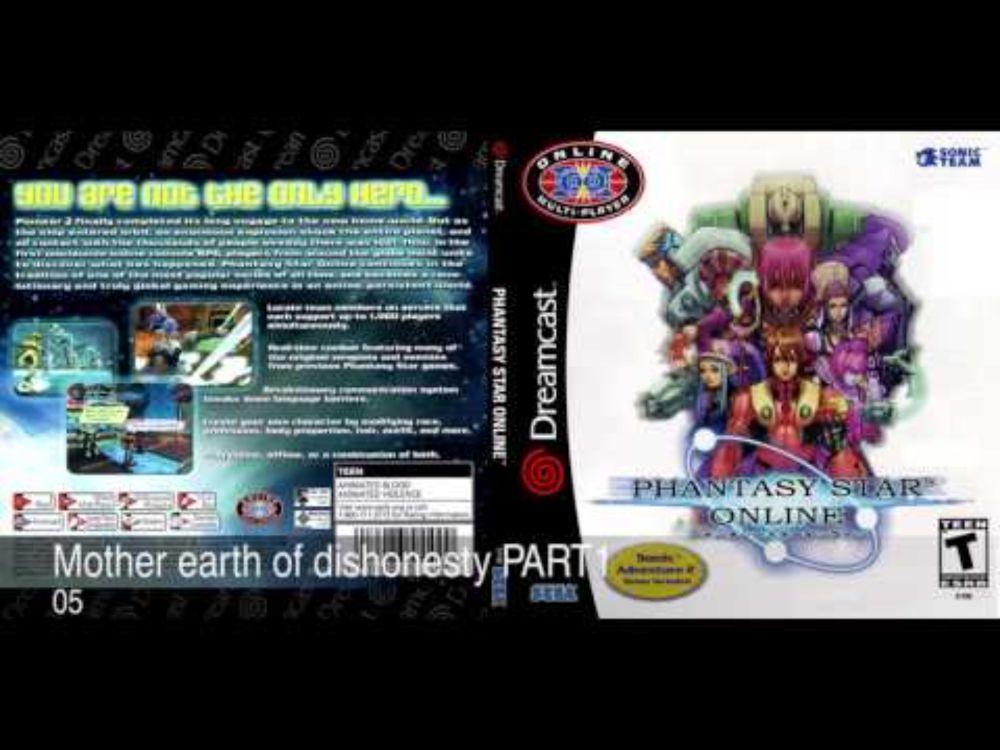 Phantasy Star Online Soundtrack • Dreamcast