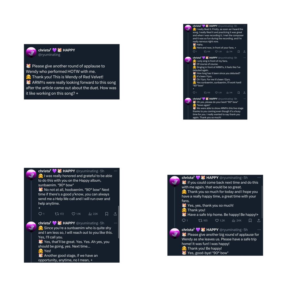 translation of the quoted video done by @ryuminating on twitter 