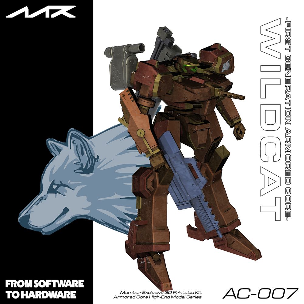 Wildcat from Armored Core for my To Hardware project