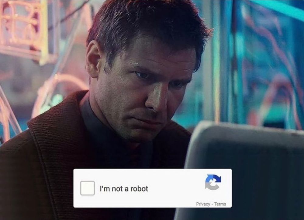 *deckard blade runner*
*i'm not a robot captcha*