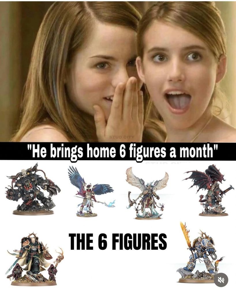 "He brings home 6 figures a month"
THE 6 FIGURES