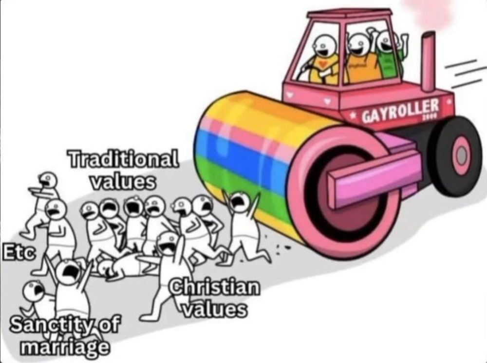 Traditional values

Christian values

Sanctity of marriage

GAYROLLER