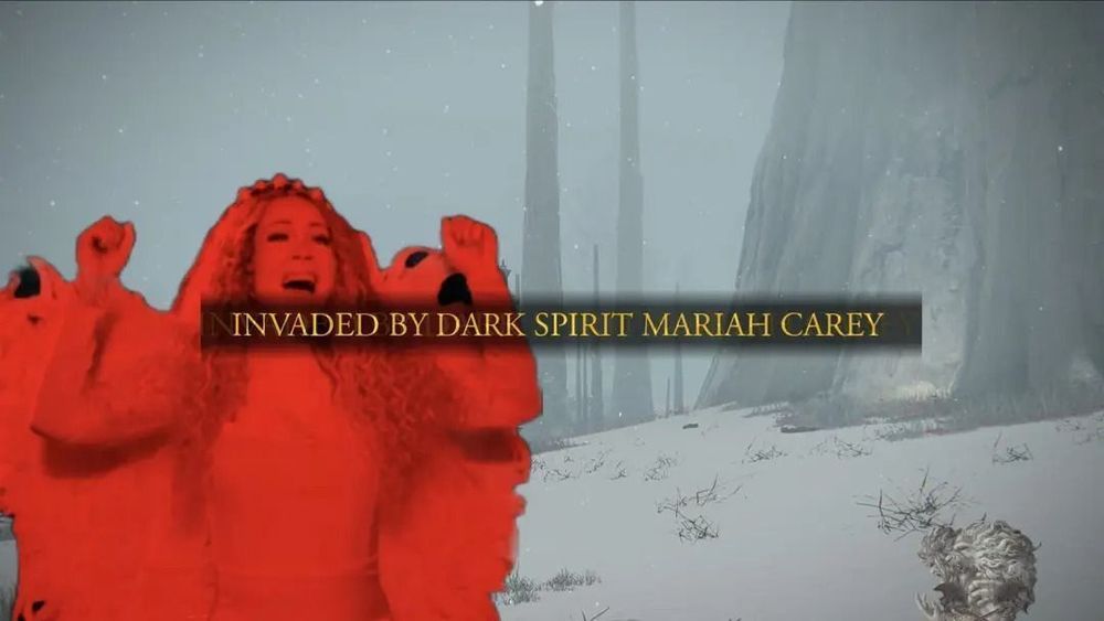 INVADED BY DARK SPIRIT MARIAH CAREY