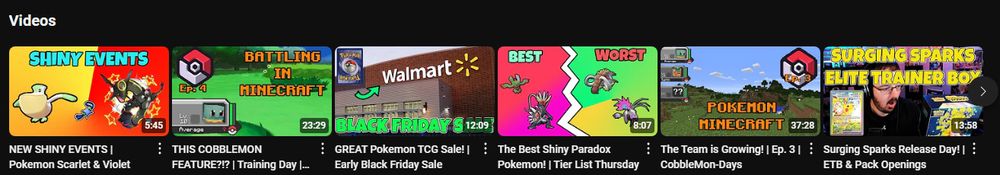 Variety of AverageSiege videos that can be seen on his YouTube Channel