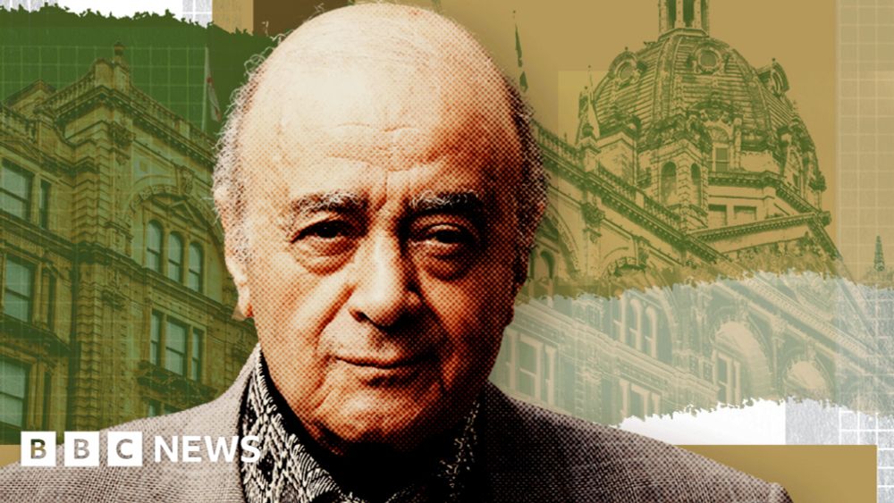 Mohamed Al Fayed accused of rape by female ex-Harrods staff