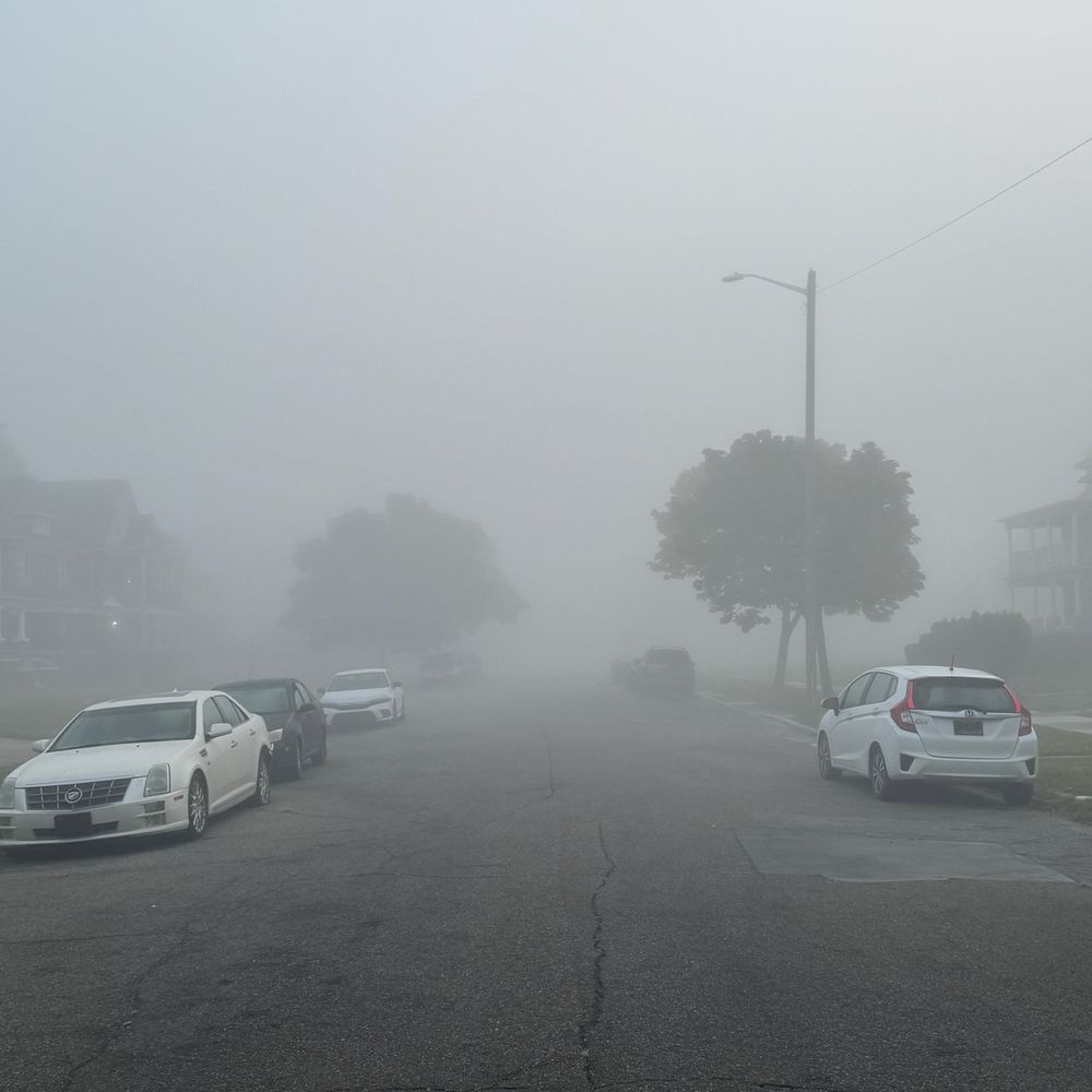 Foggy street