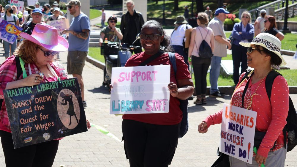 'A crucial public good': Speakers at board meeting offer support to library workers - Halifax Examiner