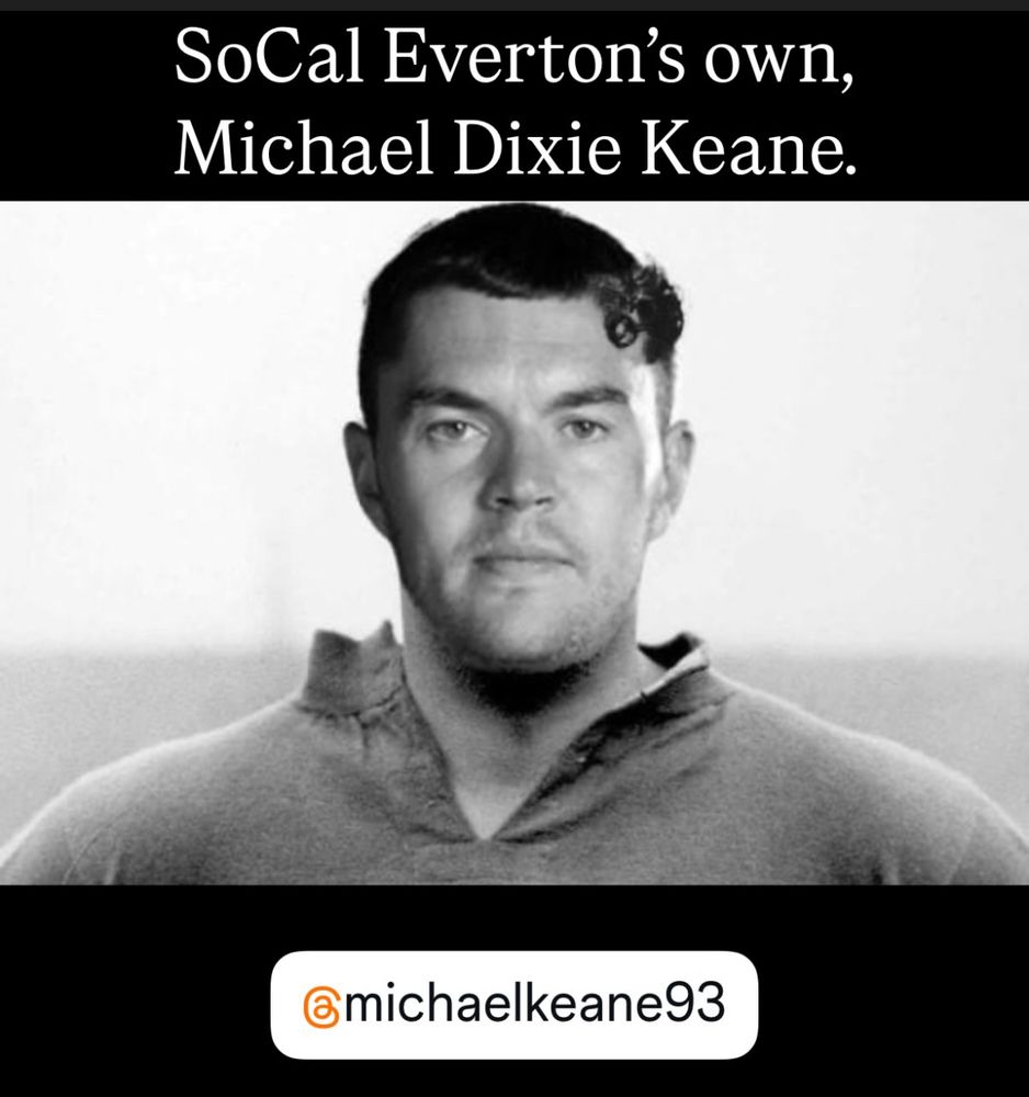 Big Mick Kegger is Everton’s best striker.
