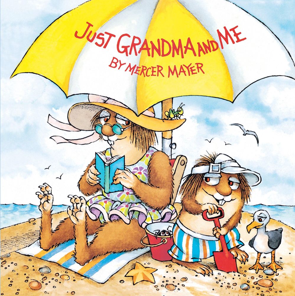 The book cover of Just Grandma and Me by Mercer Mayer