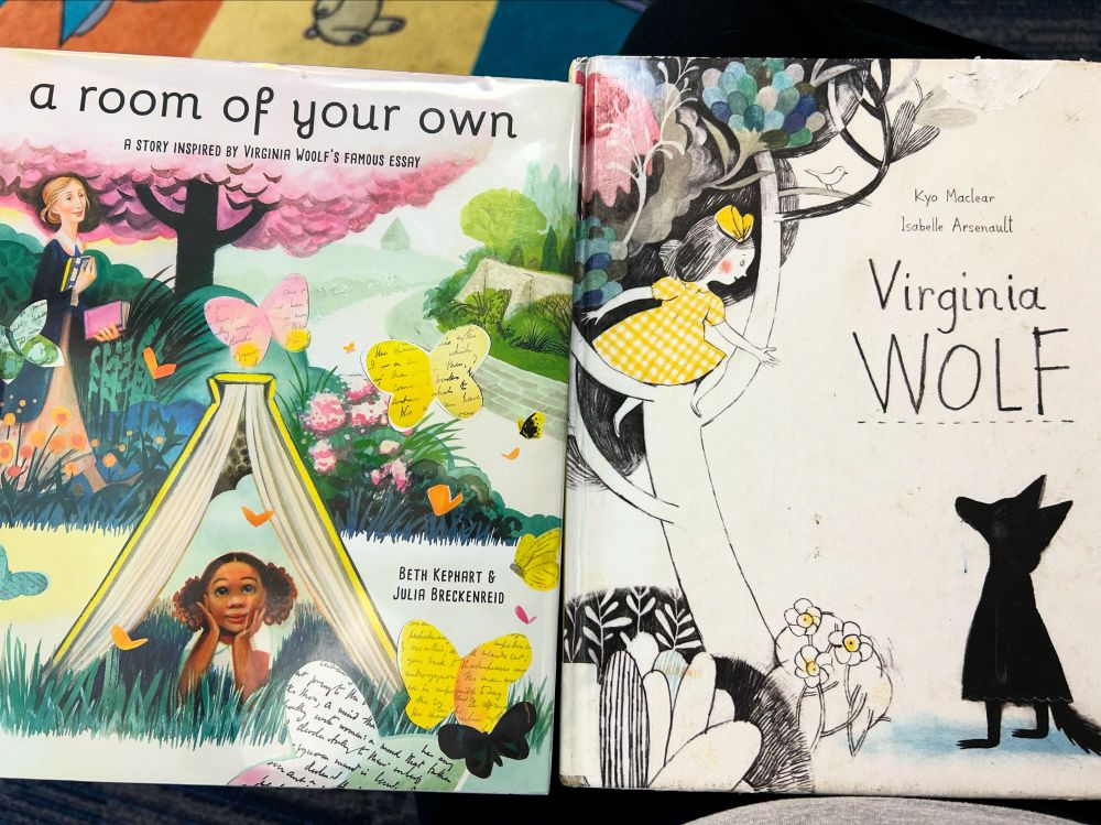 A Room Of Your Own by Beth Kephart and Virginia Wolf by Kyo Maclear