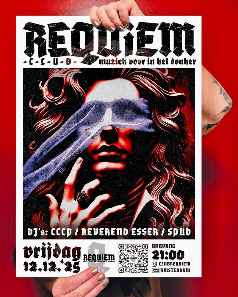 Club requiem poster, 12 december 2025