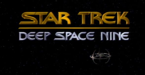 Star Trek: Deep Space Nine title card, using the same font as the replied to image used, except in all caps.