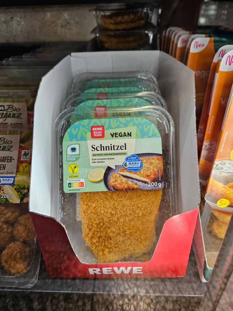Veganes Schitzel, Marke: Rewe