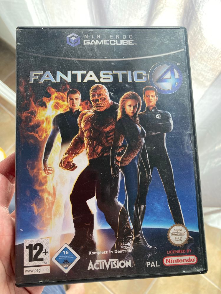 A PAL copy of the Activision’s Fantastic 4 for GameCube.