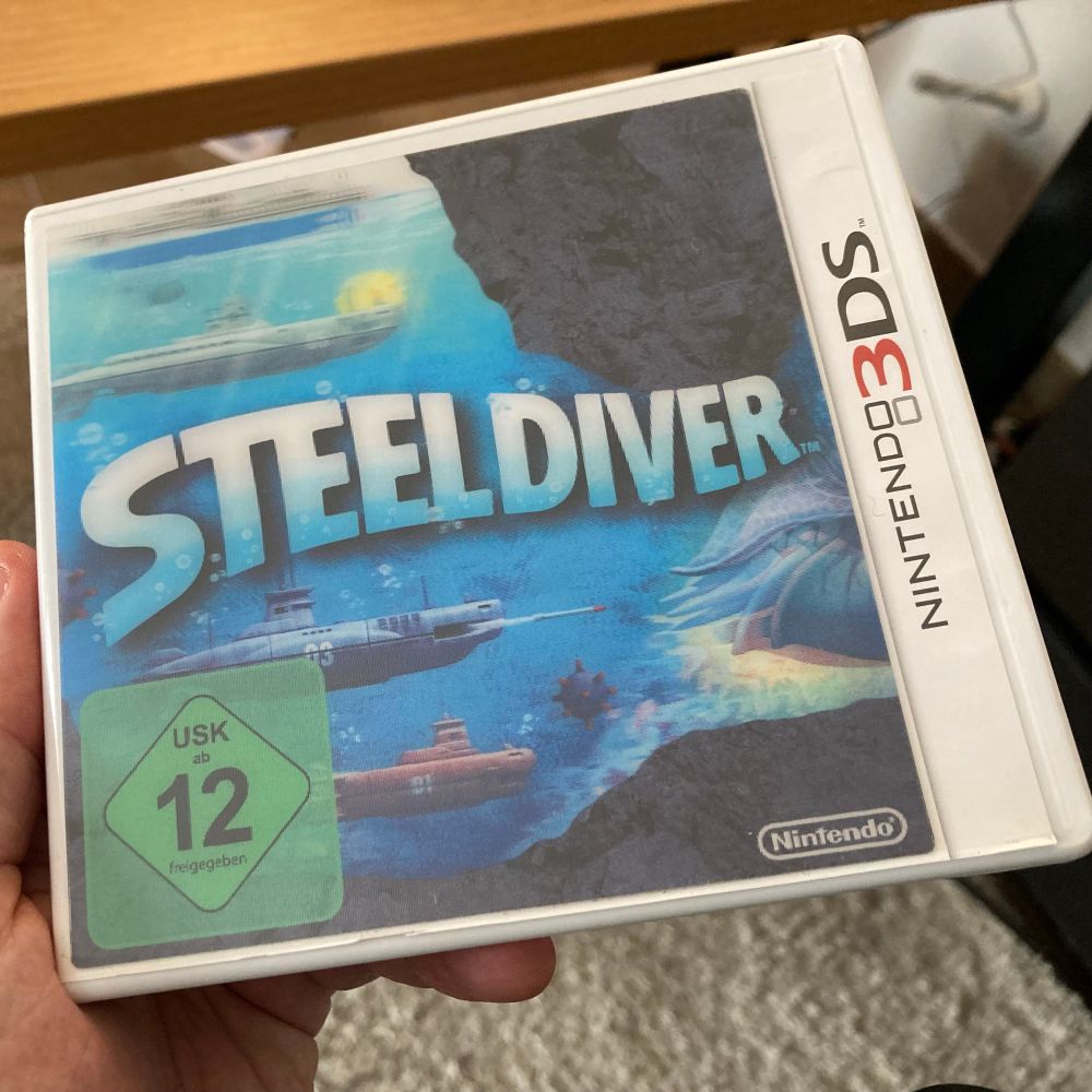 A PAL copy of Steel Diver for Nintendo 3DS