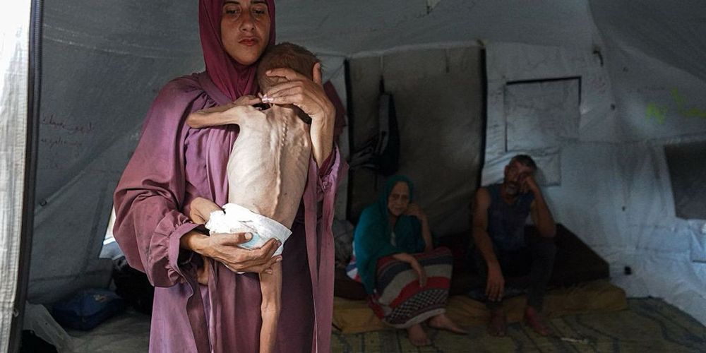 "This simply should not be happening. The children I met are not victims of a natural disaster."