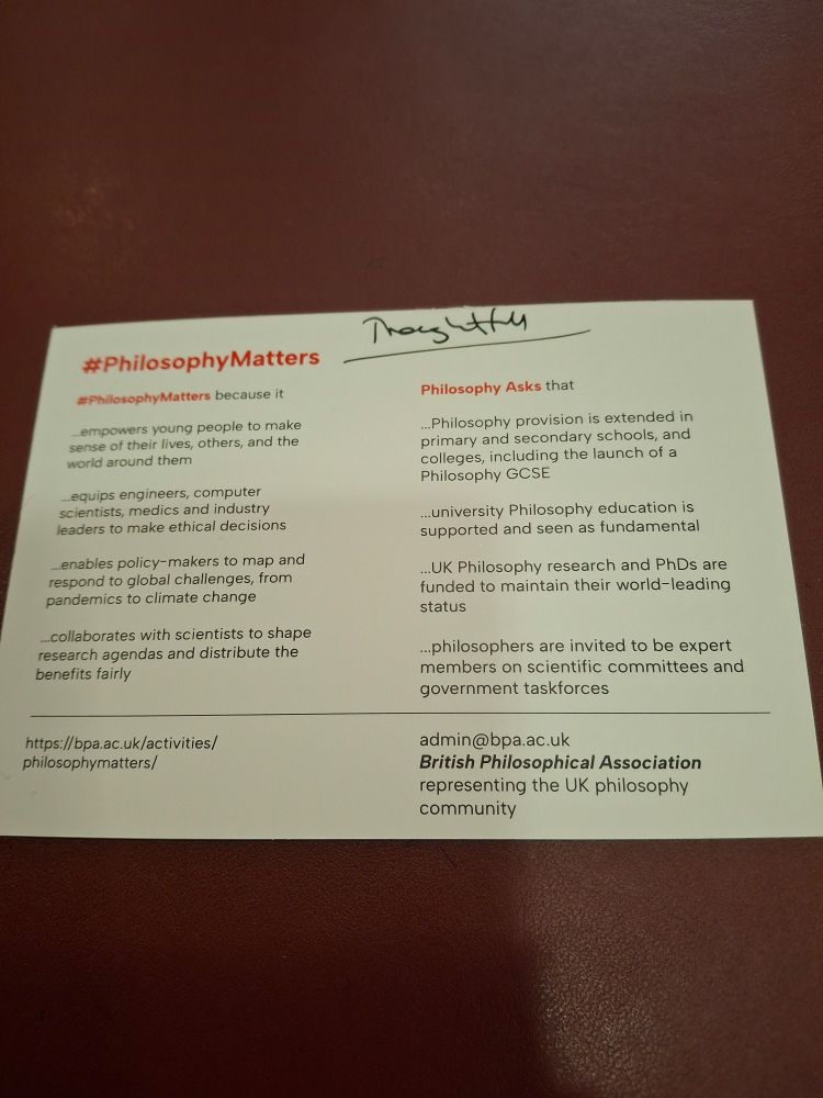 Why philosophy matters