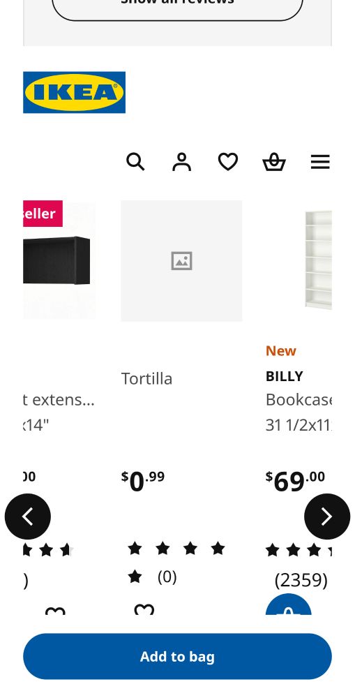 Tortilla from Ikea